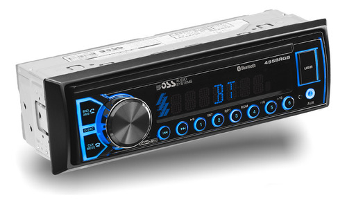 Som Automotivo Com Bluetooth E Usb Radio Mp3 Boss 455brgb