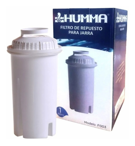Filtro De Repuesto Original Para Jarra Purificadora De Agua Humma Aprobado Anmat Distribuidores Oficiales Humma