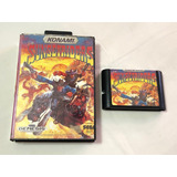 Mega Drive : Sunset Riders Com Caixa Paralelo De Época C Cx