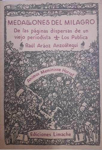 6418 Medallones Del Milagro - Aráoz Anzoátegui, Raúl