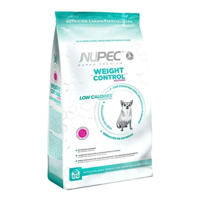 Grupo Nutec Nupec Nutrición Especializada Weight Control Perro Adulto Pequeña Mix 8 kg Bolsa Seca | Meses sin interés
