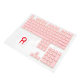 Keycaps Redragon Scarab A130 Pudding Rosa Ingles Cherry