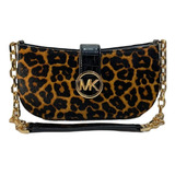 Bolsa Mujer Michael Kors Carmen, Animal Print Importada 