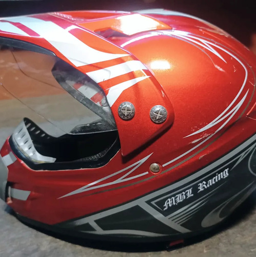 Casco De Motocross, Competición Talle M 