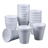 Pack 20 Vasos Desechables De Plumavit 237 Ml ( 8oz)