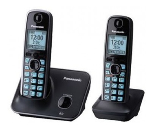 Teléfono Analógico Panasonic Kx-tg4112meb Inalámbrico Kit 2p