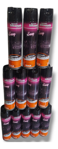 Silicona En Aerosol Limpia Interiores Pack X12 U.