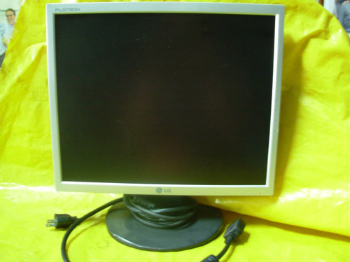 Monitor LG - 17  - Lcd - 1753t - Sf - U. Dono - Impecavel -