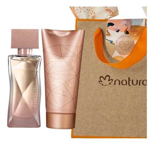 Presente Natura Essencial Feminino - Perfume + Hidratante
