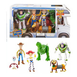 Set Toy Story 4 De Disney Pixar Rv Friends 6 Figuras Nuevo