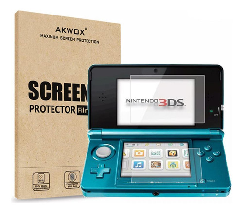 Protector De Pantalla Para Nintendo 3ds (4 Unidades)