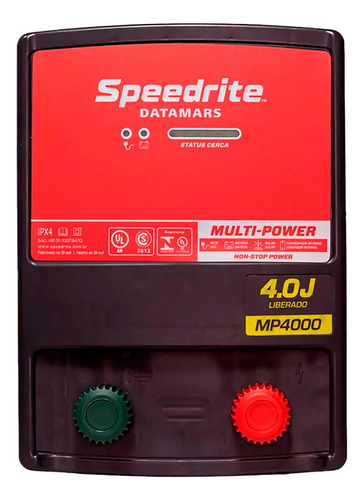 Impulsor Para Cerca Eléctrica Speedrite Zmp4000 4.0 Joules