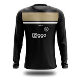 Camisa Camiseta Manga Longa Time Ajax Futebol Envio Hoje