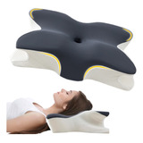 Almohada Ortopedica Memory Foam Gel Cervical Viscoelástica 