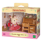 Sylvanian Families Set De Escritorio Freya Conejo Chocolate