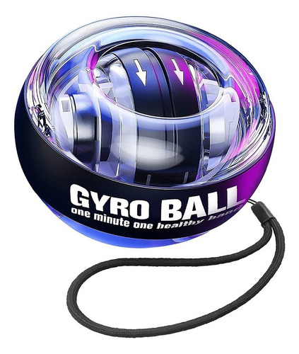 Led Gyroscopic Powerball Gyro Power Pulso Bola Braço Músculo