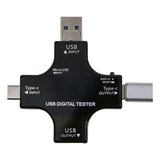 Usb-c Comprobador De Potencia Usb Tester Multímetro Digital