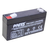 Bateria De Gel Recargable 6v 1.2ah Marca Press X 10 Unidades