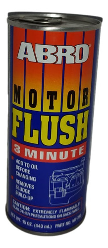 Limpiador Motor Flush Abro 443ml