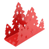 Guardanapo Porta-lenços De Mesa Árvore De Natal De Aço Inoxi