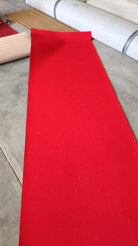 Pasillo De 1.50x6 En Rojo Claro De Tráfico Pesado!!!