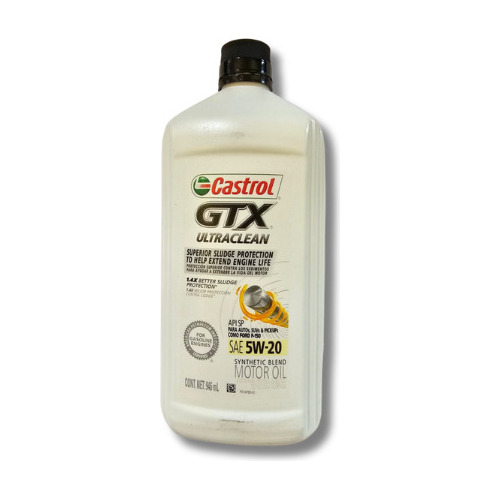 Aceite Castrol Gtx 5w20 946 Ml