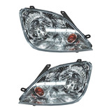 Par Juego De Faros Ford Fiesta 2003 Al 2007 Nuevos Tyc