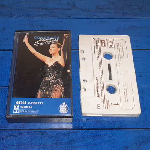 Paloma San Basilio Concierto Cassette Arg Maceo-disqueria