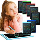 Lousa Mágica Kit 2 Infantil 12 Polegadas P/ Desenhar Tablet Cor Branco E Rosa