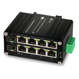 Interruptor Industrial De Fibra Gigabit Ethernet De 8 Puert.