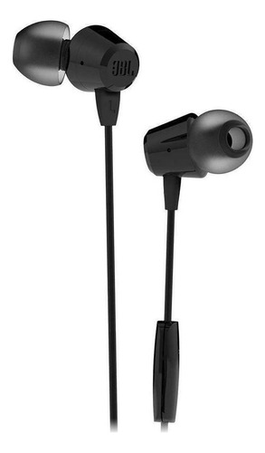 Audífonos In-ear Jbl C50hi Negro / Manos Libres / Bass Sound