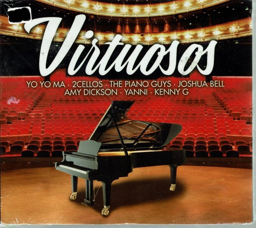 Virtuosos 2cds+1dvd Yo Yo Ma. 2cellos. The Piano Guys. Yanni