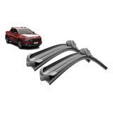 Kit Juego Escobilla Limpiaparabrisas Fiat Toro Pick Up 16/