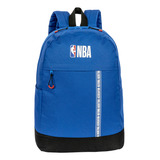 Mochila Costas Juvenil Nba Basquete Azul Sestini