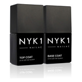 Nyk1 Nailac Professional Base Coat Y Top Coat Clear Gel Esma