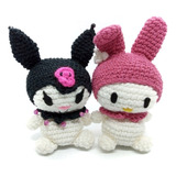 Kuromi Y Melody Pack Amigurumi A Crochet