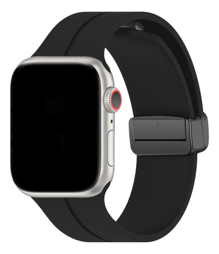 Pulseira Silicone Fecho Magnetico Compativel  Apple Watch 