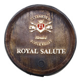 Barril Decorativo De Parede - Royal Salute Whisky