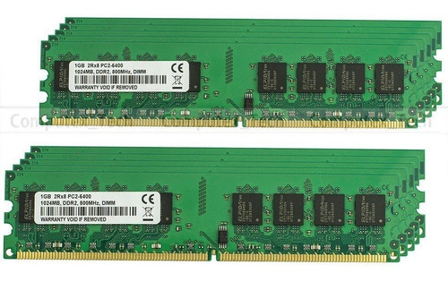 Ddr2 1gb Pc2-5300u 667 Mhz Memoria Ram Pc Varias Marcas