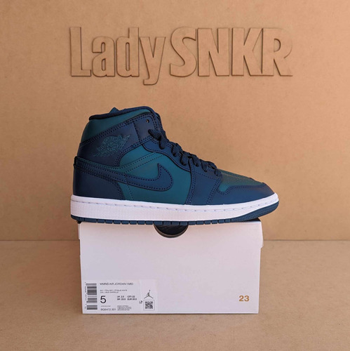 Air Jordan 1 Mid ( 22 Mx ) Ladysnkr 