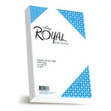 Papel Bond Royal Blanco Doble Carta - Paquete Con 500 Hojas