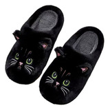 Pantuflas Gato Zapatillas De Casa Gatito Animales Kawaii