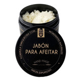 Jabón Espumoso Para Afeitar Barba Y Bigote 100% Natural