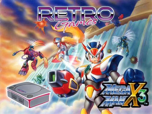 Retrogames Con 4000 Juegos + Megaman X3 Snes Rtrmx