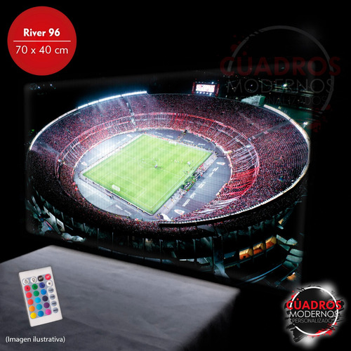 Cuadros Led River Plate Libertadores Futbol Monumental