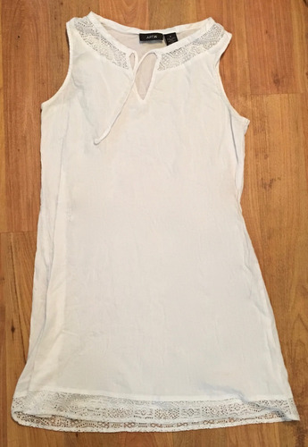 Vestido Apt 9 Blanco Fresh Ideal Para Traje De Baño S Origin