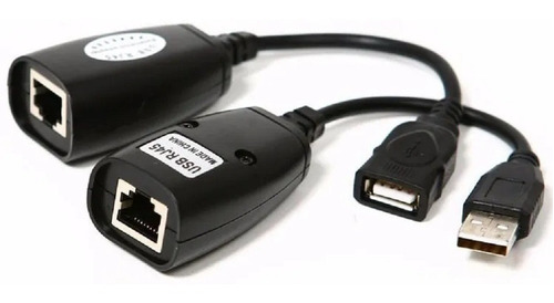 Extensor Usb Por Utp Rj45 De Red Hasta 45 Mts. Envío Gratis