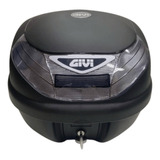 Baú Bauleto Givi Monolock E30nt 30 Litros Fumê Lançamento