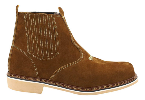 Bota Bruta Wrangler Confortavel Festa Peao Bico Quadrado