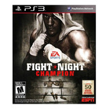 Fight Night Champion Standard Edition Ps3 Original Fisico